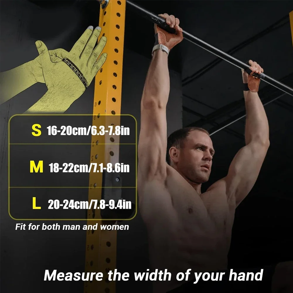 1 пара спортивных перчаток для тяжелой атлетики со встроенными бинтами на