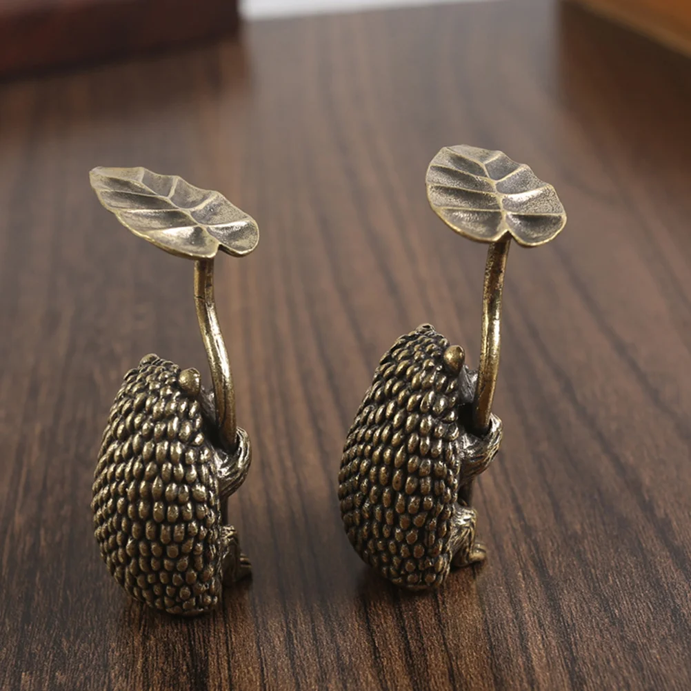 

Hedgehog Figure Table Centerpiece Vintage Ornament For Bedroom Living Room