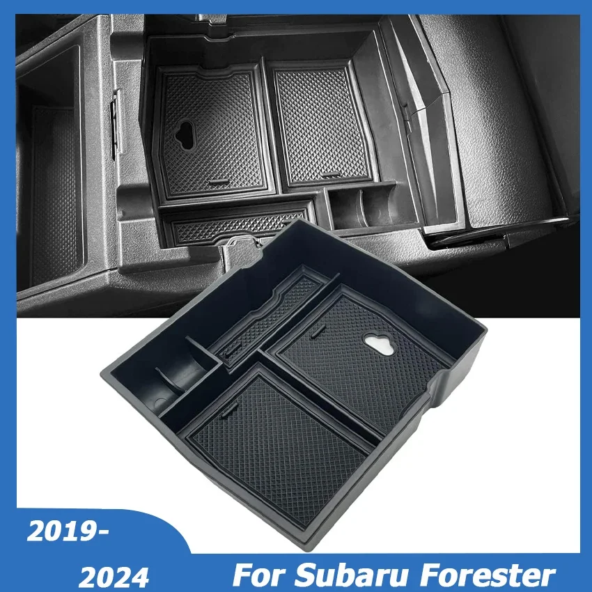 Для Subaru Forester 2019 2020 2021 2022 2023 2024 органайзер для центральной консоли подлокотник