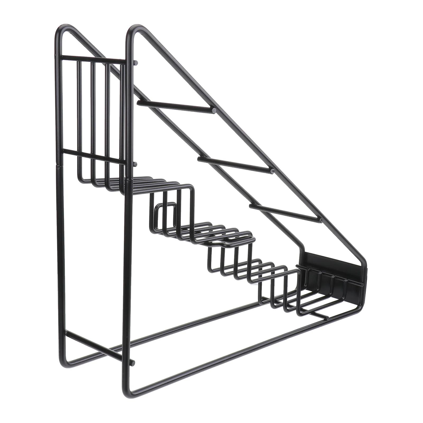 

Rack Syrup Bottle Organizer Shelf Coffee Storage Seasoning Stand Holder Spices Wire Jars Display Standing Kitchen Sugar Dressing