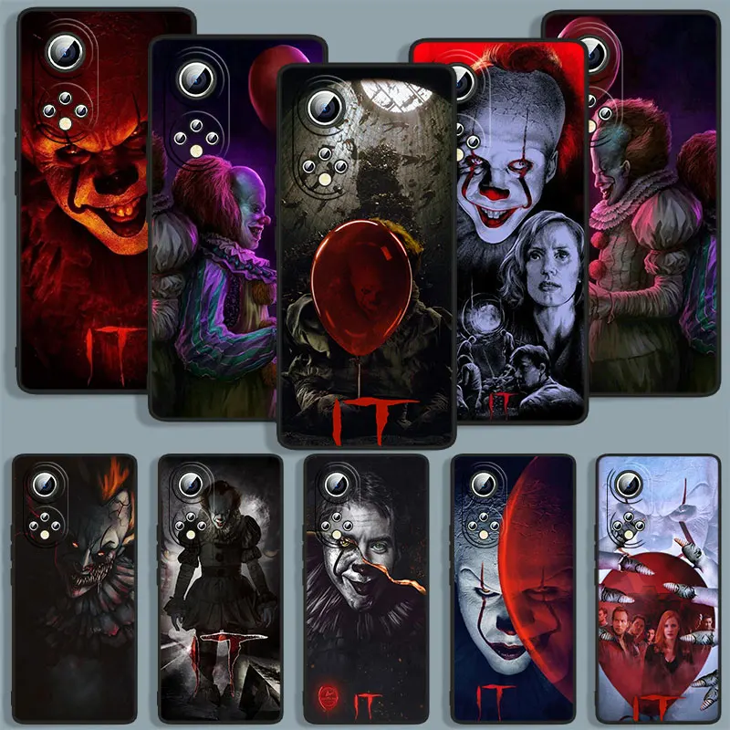 

Movie The Joker Clown Phone Case For Huawei Honor 7A 7C 7S 8 8A 8C 8X 9 9A 9C 9X 9S Pro Prime MAX Lite Black Cover Soft Capa