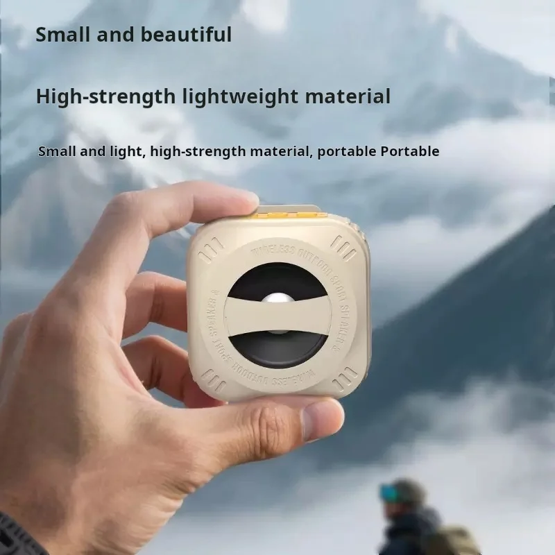 Фото Новый зажим, беспроводной Bluetooth-динамик, портативный уличный высококачественный спортивный мини-динамик, HIFI, качество звука, сабвуфер, динамик №5