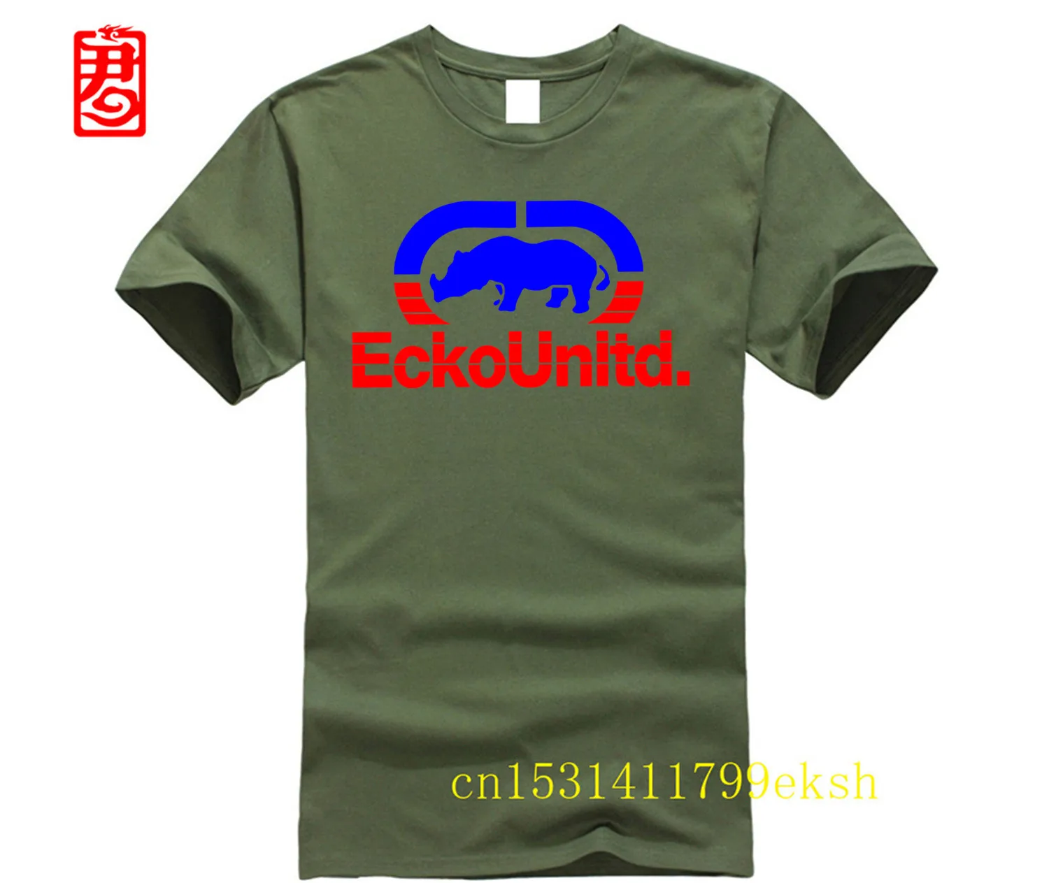 Фото Ecko_Unltd футболка с круглым вырезом и коротким рукавом, модная брендовая футболка, бесплатная доставка, футболка для мальчиков XS-XXL №4