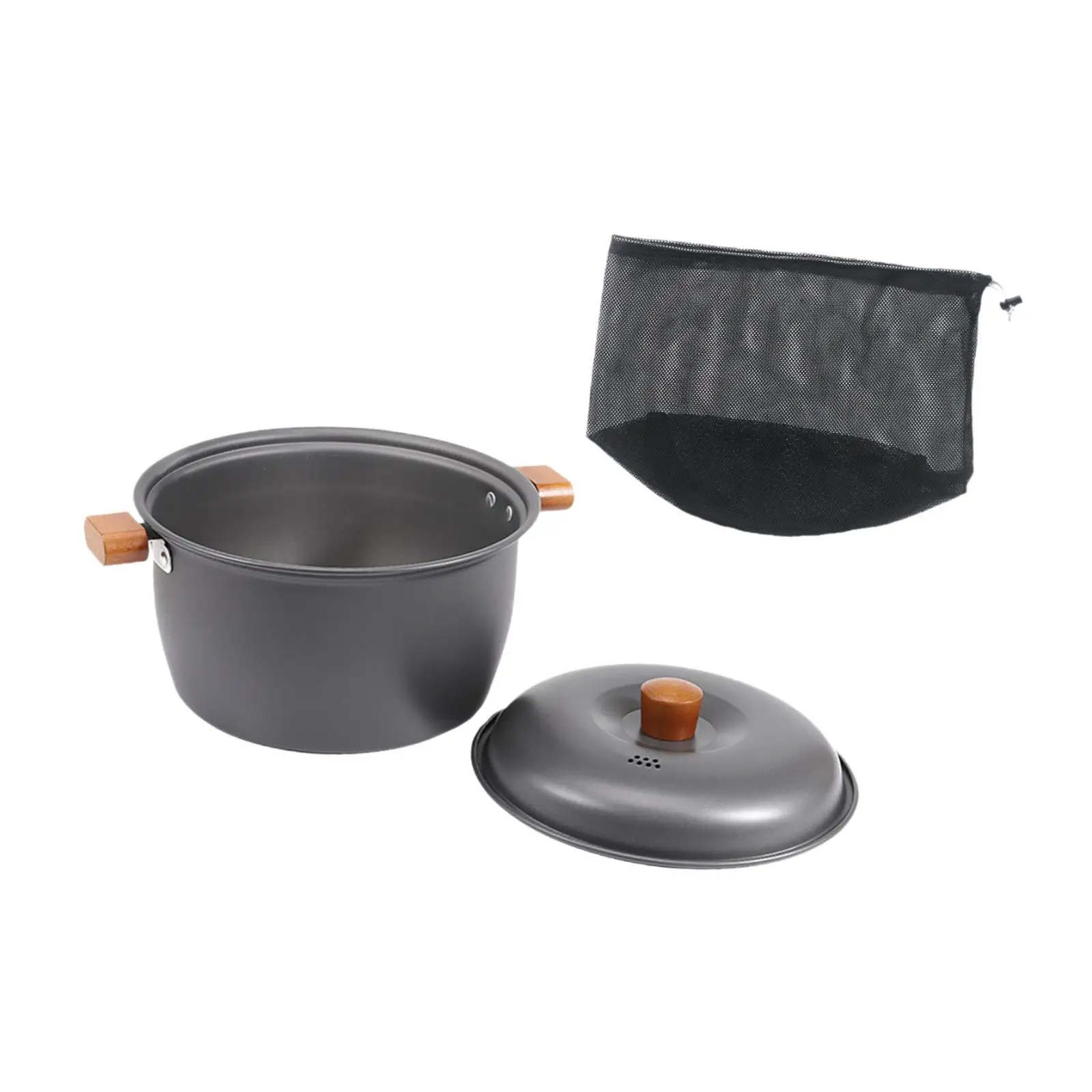 Кемпинговая суповая кастрюля Портативная для пеших прогулок пикника спорта на