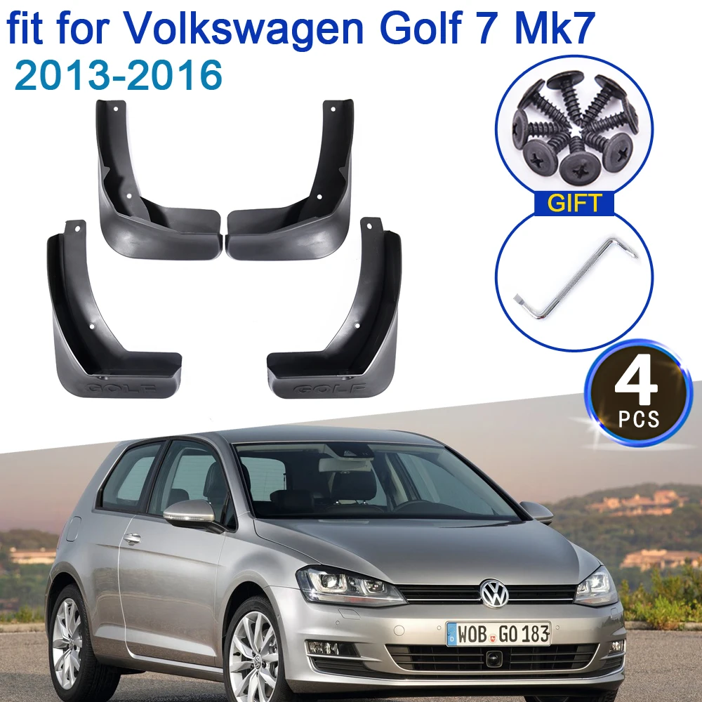 Брызговики для Volkswagen Golf 7 MK7 2013-2016 аксессуары стайлинга обновление грязезащитного
