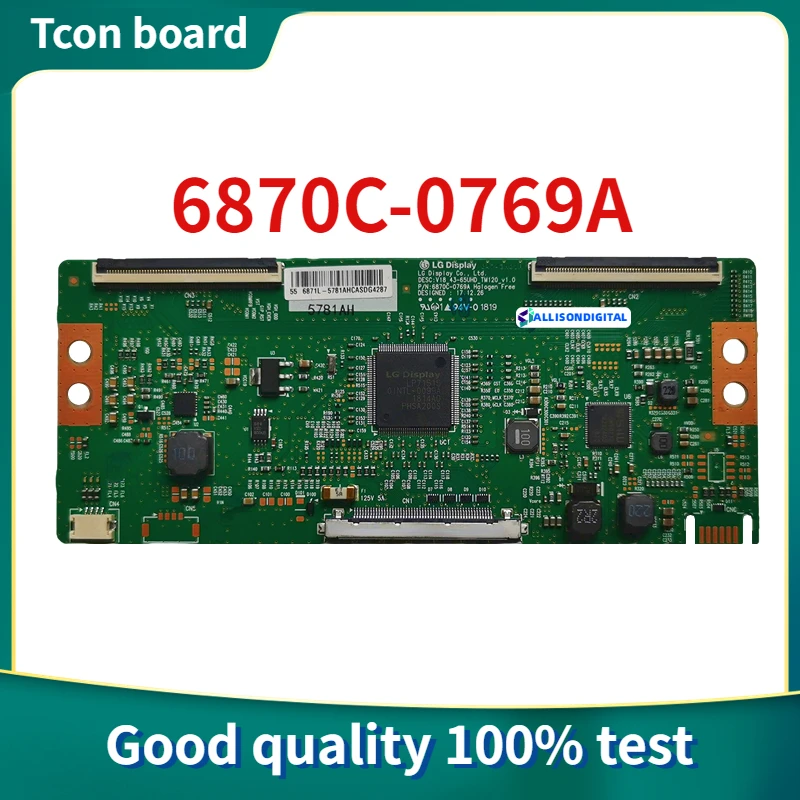 

6870C-0769A V18_43-65UHD_TM120_v1.0 T-Con Board For LG Display Equipment T Con Card Original Replacement Board 6870C 0769A