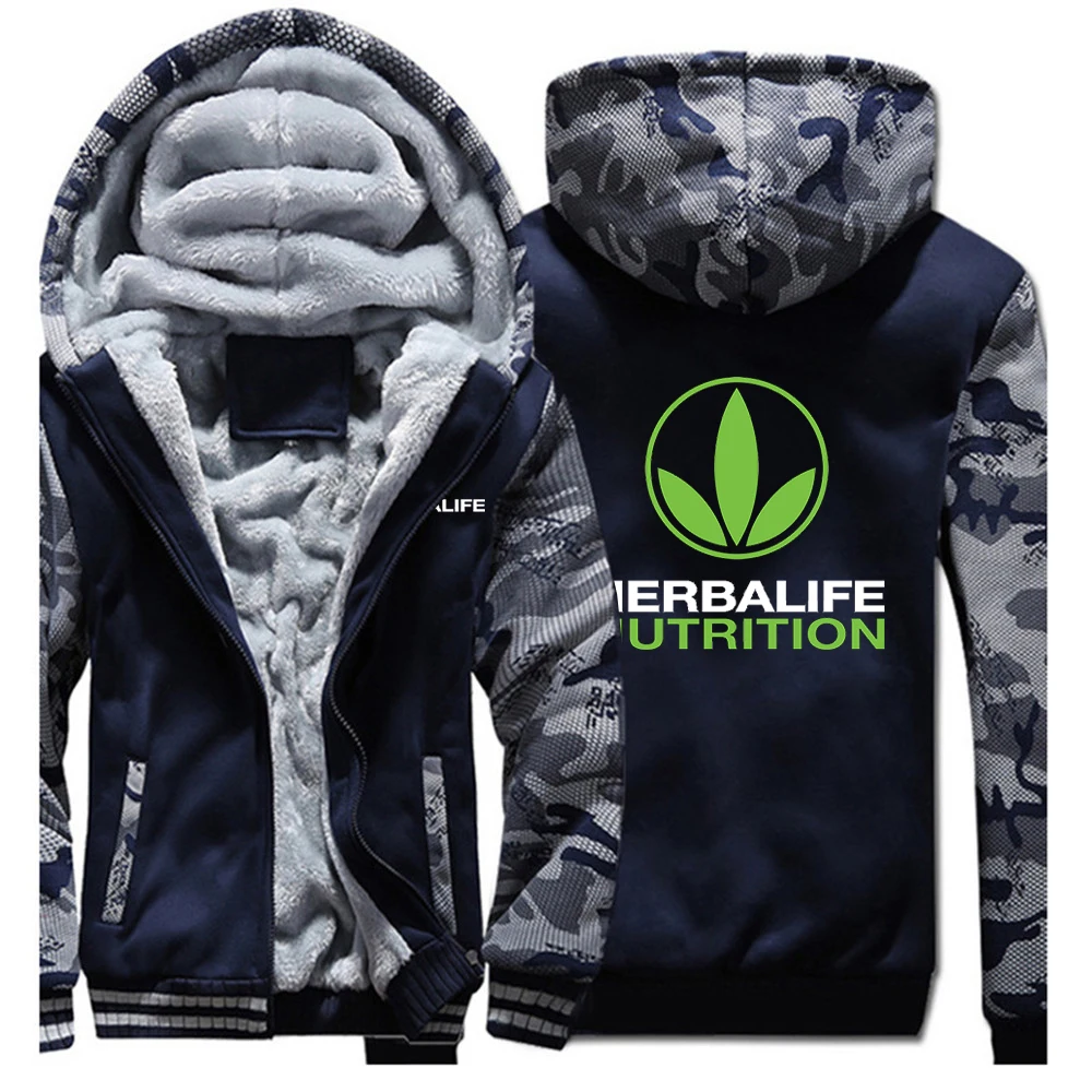 

Latest 2023 Man's Zipper Hoodies Sweatshirts Jackets Men's Winter Thicken Hooded Coat HERBALIFE NUTRITION Sports Thick Clothes