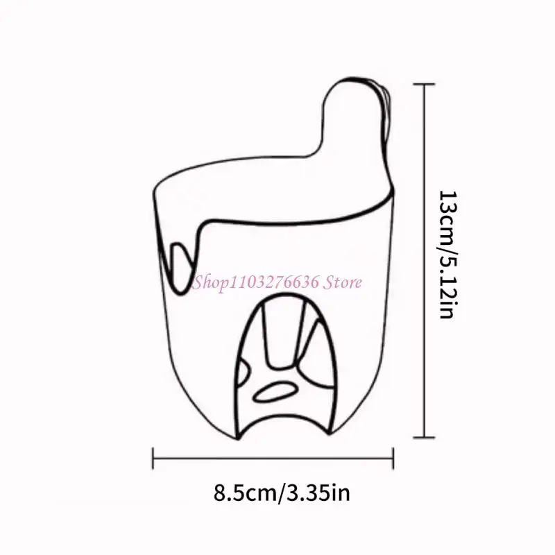 R6FD Space Saving Corllers Holder Distert Cupt Cup Cup Stand с силиконовой рукоятостью (art.: 3920cf7079d09) - 3920cf7079d09