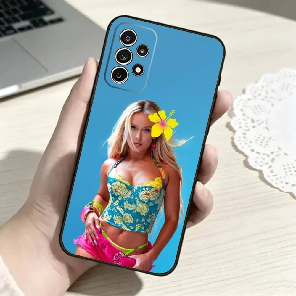 Фото Чехол для телефона Z-Zara Larsson Midnight Sun для Samsung S25, S24, S21, S22, S23, S30, Ultra, S20, Plus, Fe, Lite, Note, 10, черный №3