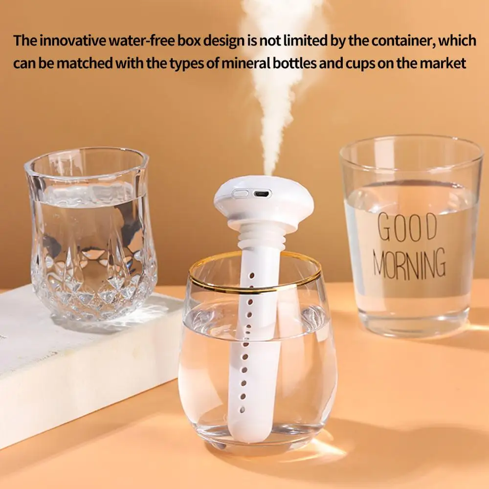 Detachable USB Air Humidifier Bottle Aroma Diffuser Portable Mist Maker for Home Office Car Humidification