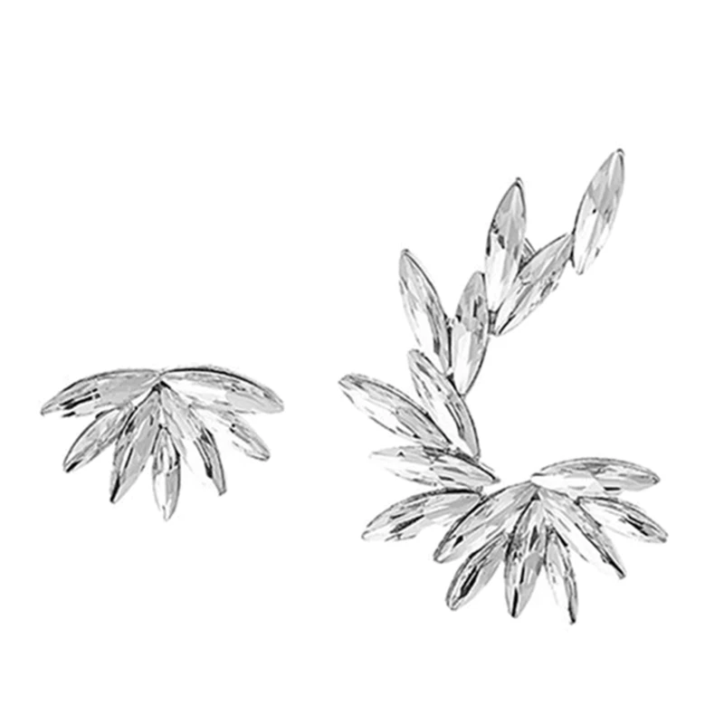 

Women Ear Clip Sparkling for rhinestone Ear Cuff Fashion Jewelry Gift Dainty Ear 264E