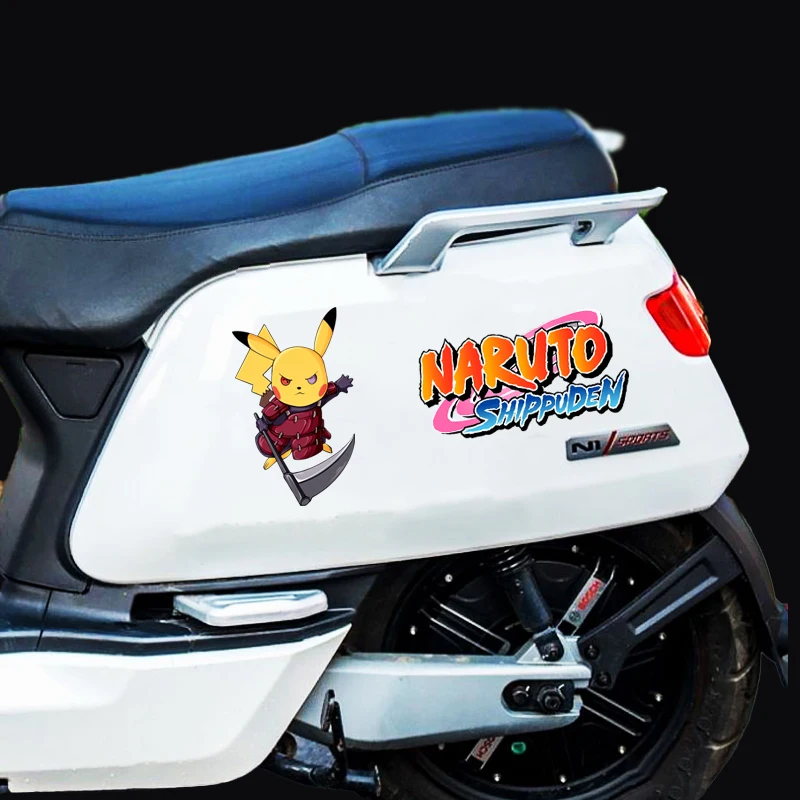 

Motorcycle Stickers Car Stickers Creative Personality Hokage Anime Electric Motorcycle Cover Scratches Motorcycle Stickers
