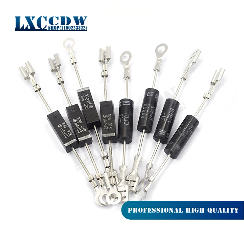 10 шт., Высоковольтный диодный выпрямитель HVM12 CL01-12 2X062H 6X2P1 для микроволновой печи, оптовая продажа, электроника