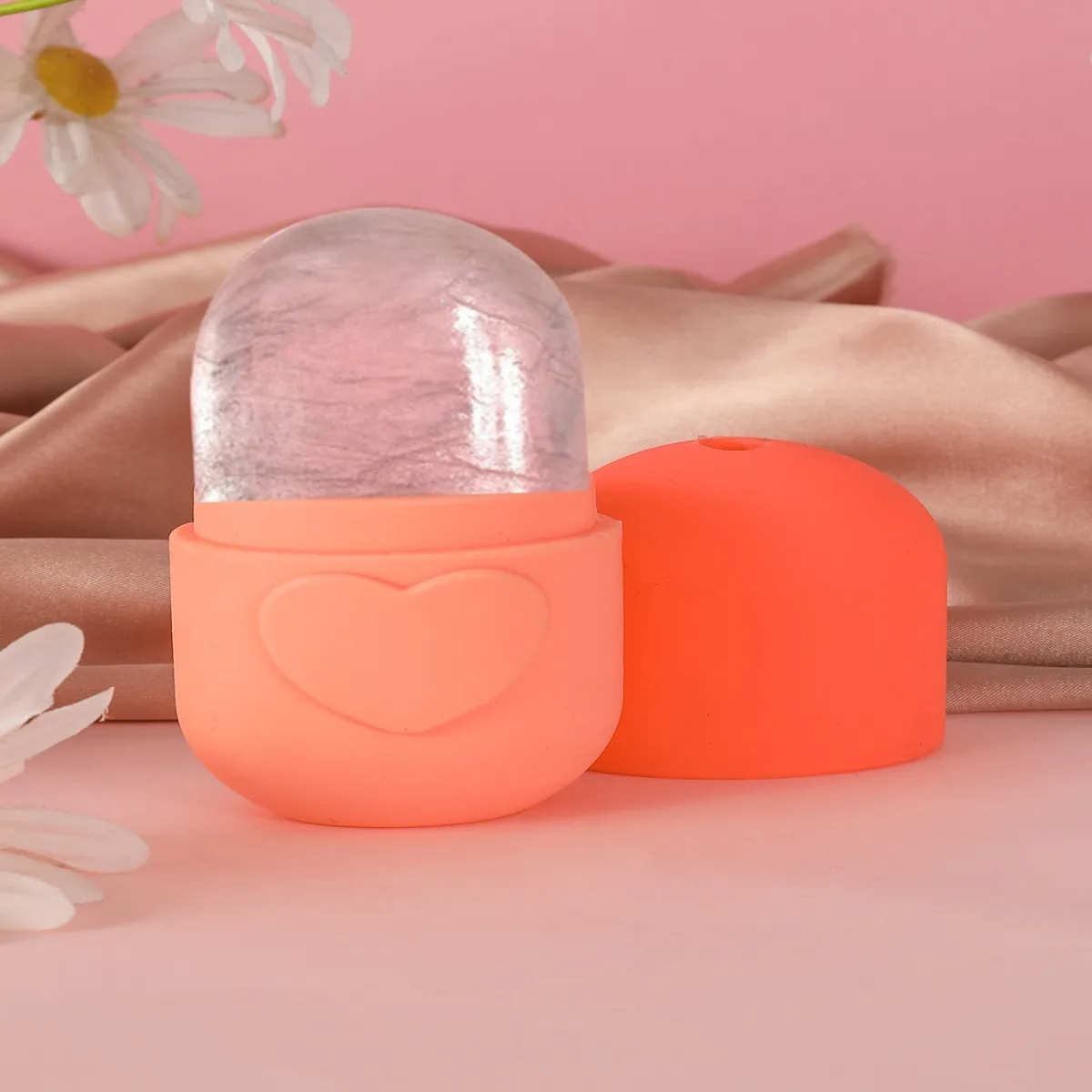 Love Upgraded Face and Eye Ice Roller — массажер для лица ухода за кожей многоразовый силикон