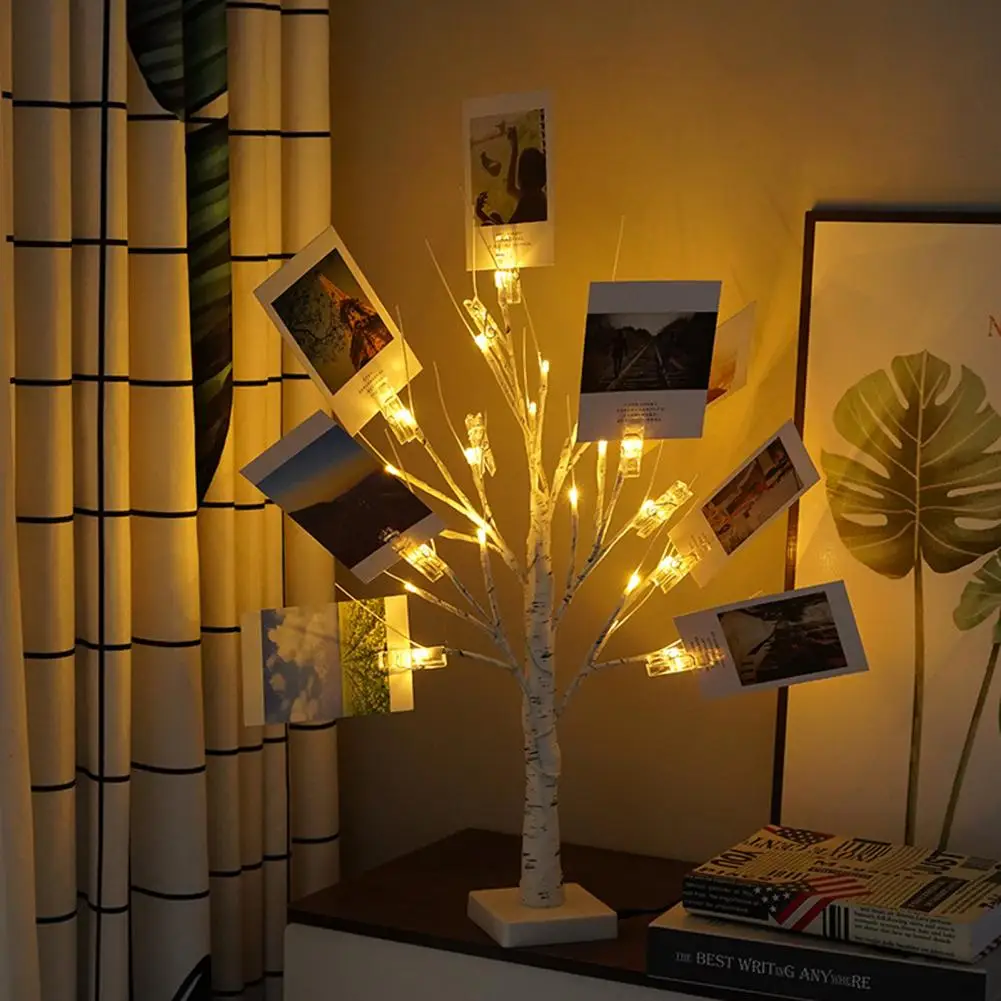 

Birch Tree Light Battery Operated Birch Tree Light Realistic Soft for Low-power Consumption Party Decoration Lamp Led Tree Light