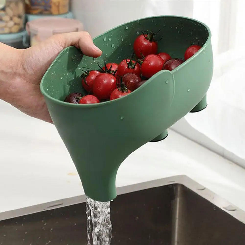 Ситечко для слива в виде слона на раковину, фильтр для слива овощей, кухни, противоскользящий, для супа, мусора, фруктов, X4X3 Ситечко для слива в виде слона на раковину, фильтр для слива овощей, кухни, противоскользящий, для супа, мусора, фруктов, X4X3