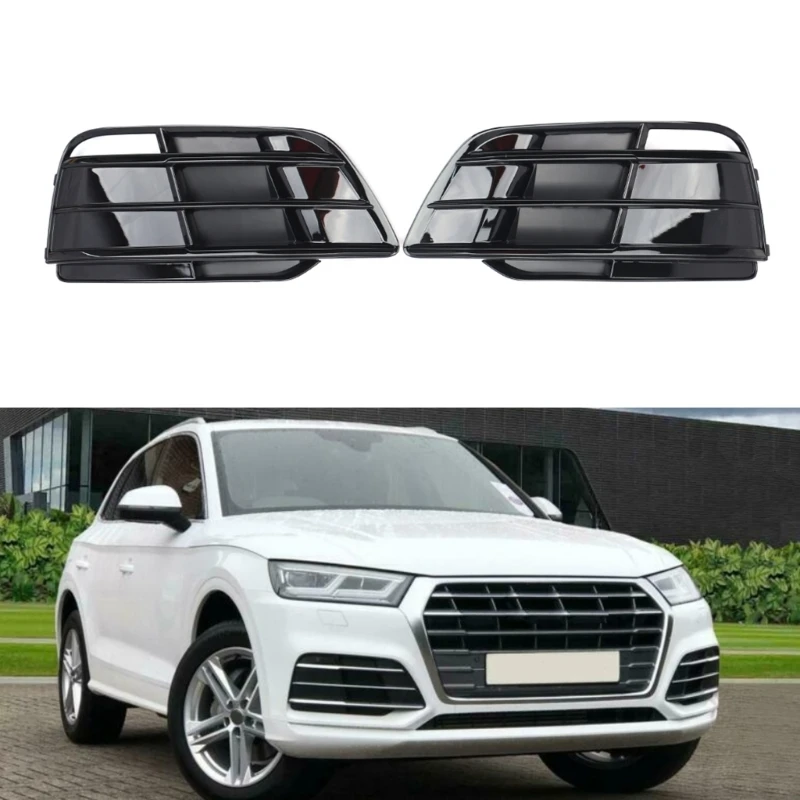 

High-Performance Front Fog Light Grill Grille Cover Fog Lamp Trim Auto Spare Part Compact-size for Q5 SQ5 2018-2022