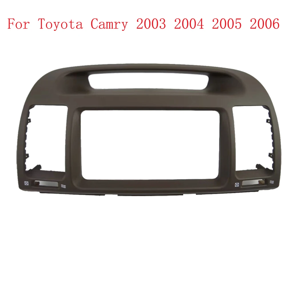 для 7-дюймовой автомобильной радио панели 2 Din Toyota Camry 5 2001-2006 стереорамка крепления