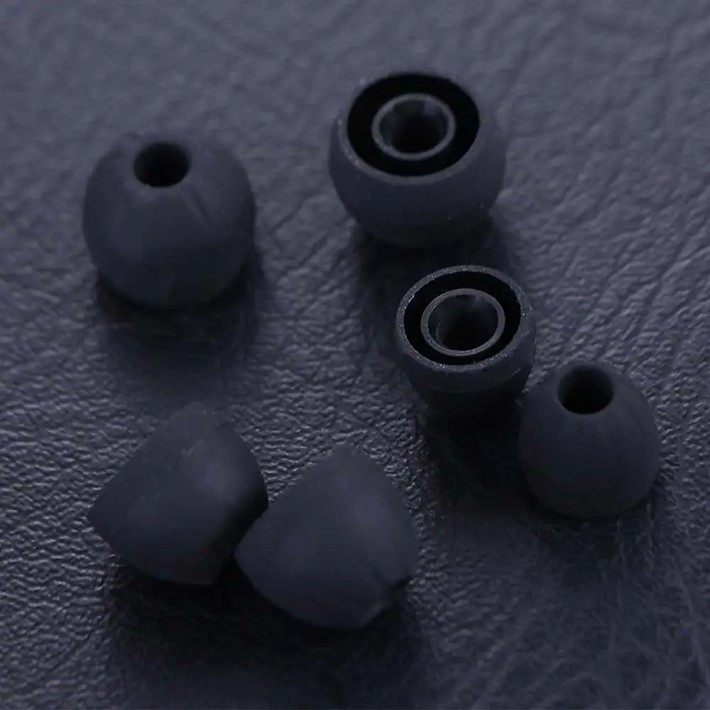 6 шт. силиконовые насадки для наушников KZ ZS10