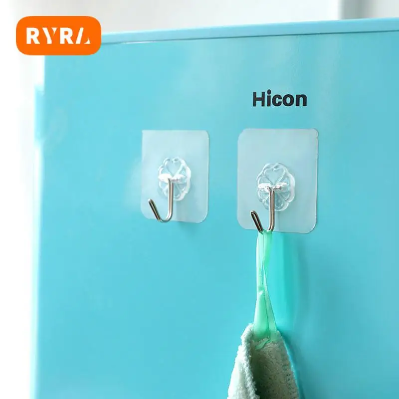 

Space Aluminum Door Hook H Shape Hanging Bathroom Kitchen Storage Free Hole Towel Holders Hanger Racks Home Accessories