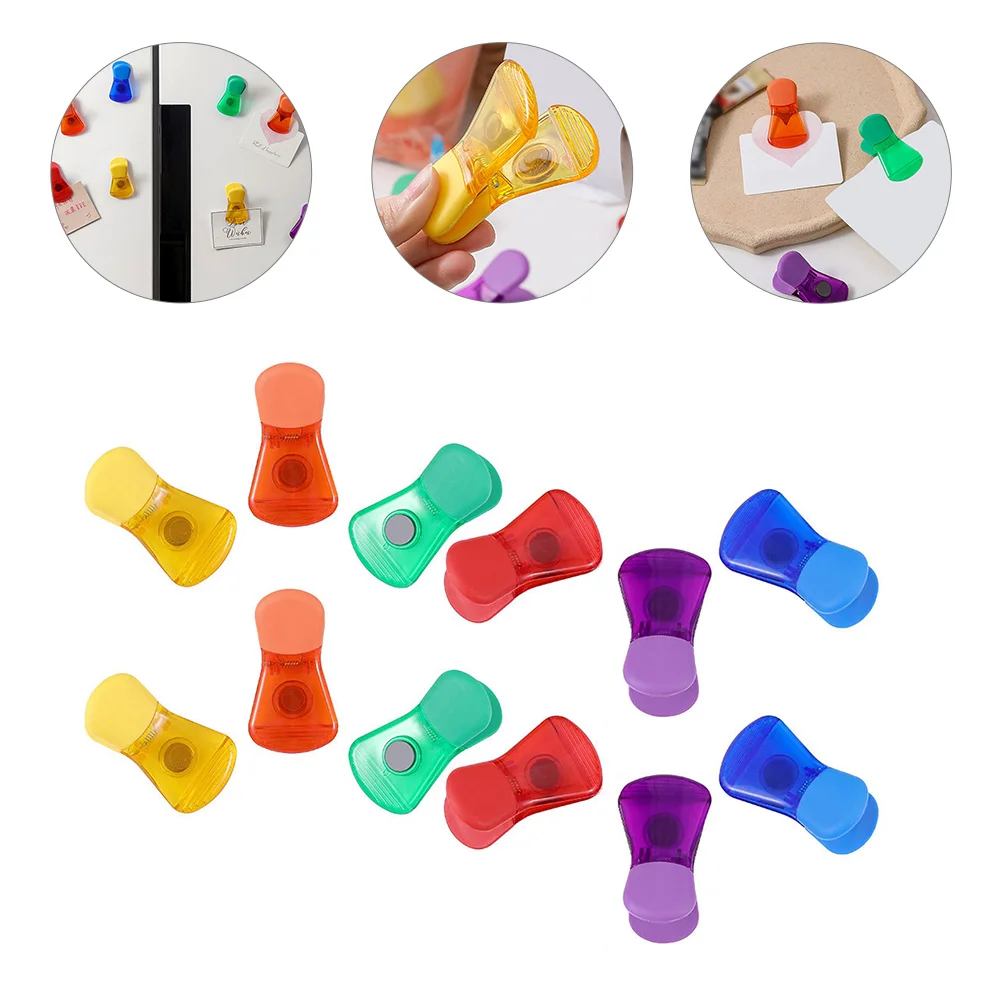 

Magnetic Clip Chip Food Bag Clamps Sealing Clips Organizing Snack Adorable Refrigerator