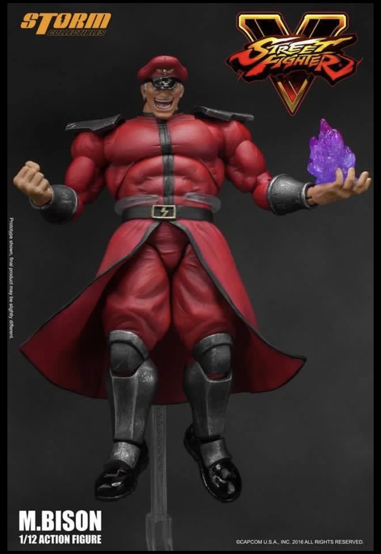 

New spot Storm Toys1/12 Street Fighter M.BISON BATTLE COSTUME Commander Akame