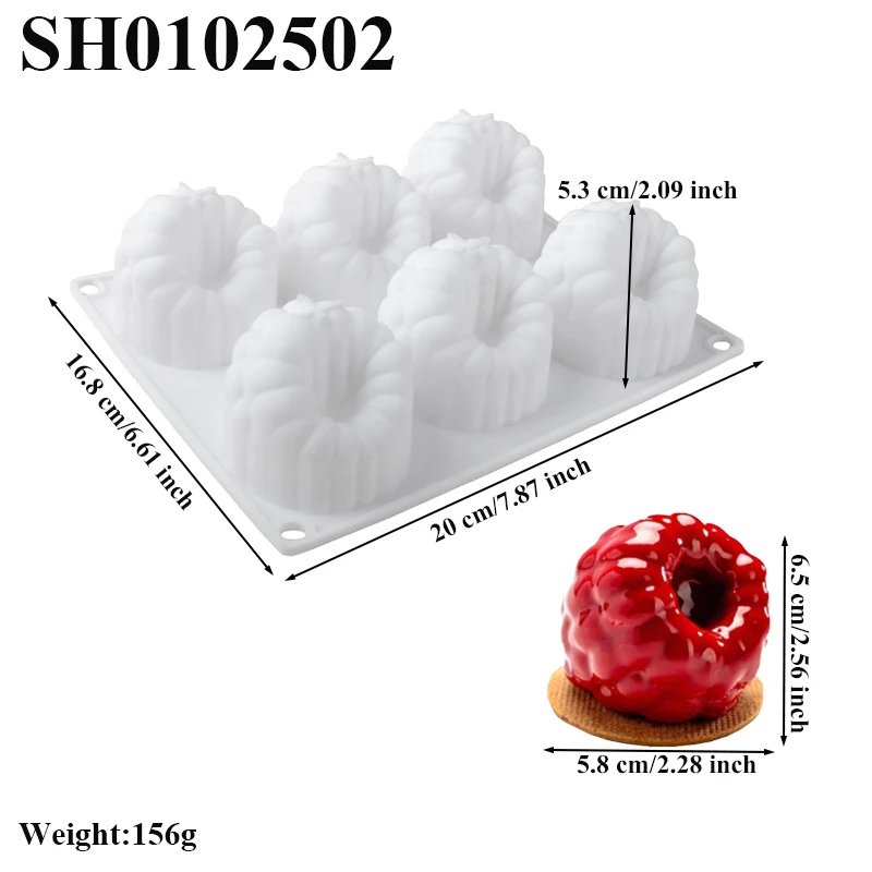 

Силиконовая форма для мусса Meibum