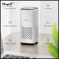 usb air purifier anion air purification activated carbon air freshener ionizer cleaner dust cigarette smoke remover 7 lights