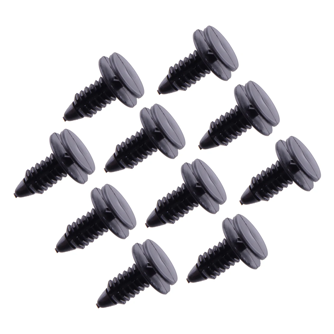 

1 Set 6505878AA N805155-S Black Car Interior Door Trim Panel Retainers Clips Plastic Fit for Ford Chrysler Auveco 17124 PAS2112