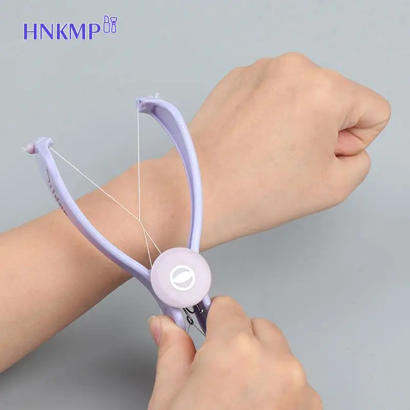 

Women Hair Removal Epilator Mini Facial Hair Remover Spring Threading Face Defeatherer for Cheeks Eyebrow DIY Makeup Beauty Tool