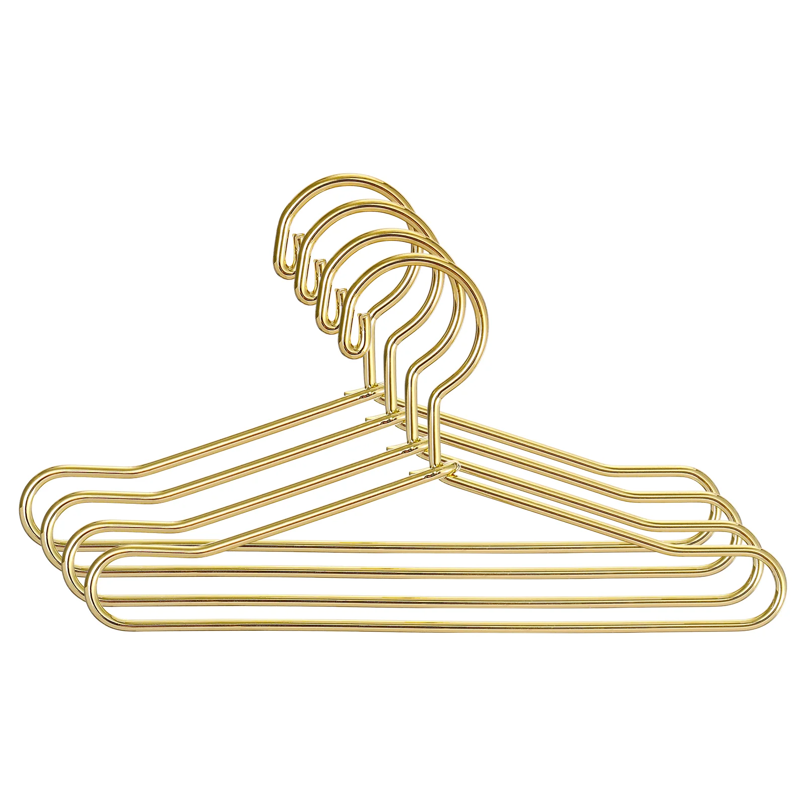 

20 Pcs Hanger Dress Hangers Dolls Clothes Metal Coat Small Miniature House