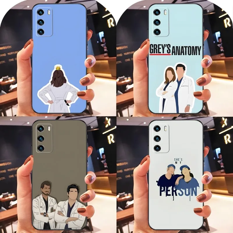 

Greys Anatomy Phone Case For Huawei Mate 10Pro 30 20 40 9 8 S 20X 5G 40E Plus Pro Nova 7i 7 Pro SE Desing Shell