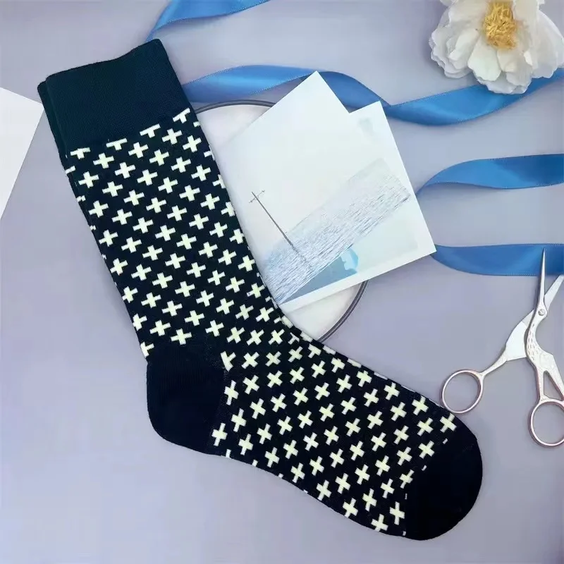 Веселые Смешные Женские носки до середины голени 48 стилей всесезонные из чистого