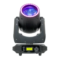 party light 150w moving head spot light gobo dj lighting with ring circle led strip effect for event party music show