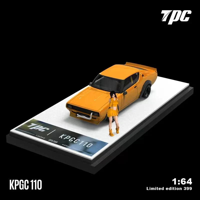 TPC 1:64 LBWK KPGC110 Yellow Diecast Model Car