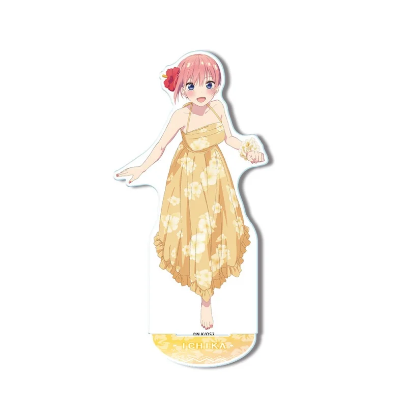 Фото Акриловая фигурка The Quintessential Quintuplets 15 см, настольное украшение, коллекционные аксессуары, брелок для ключей №3