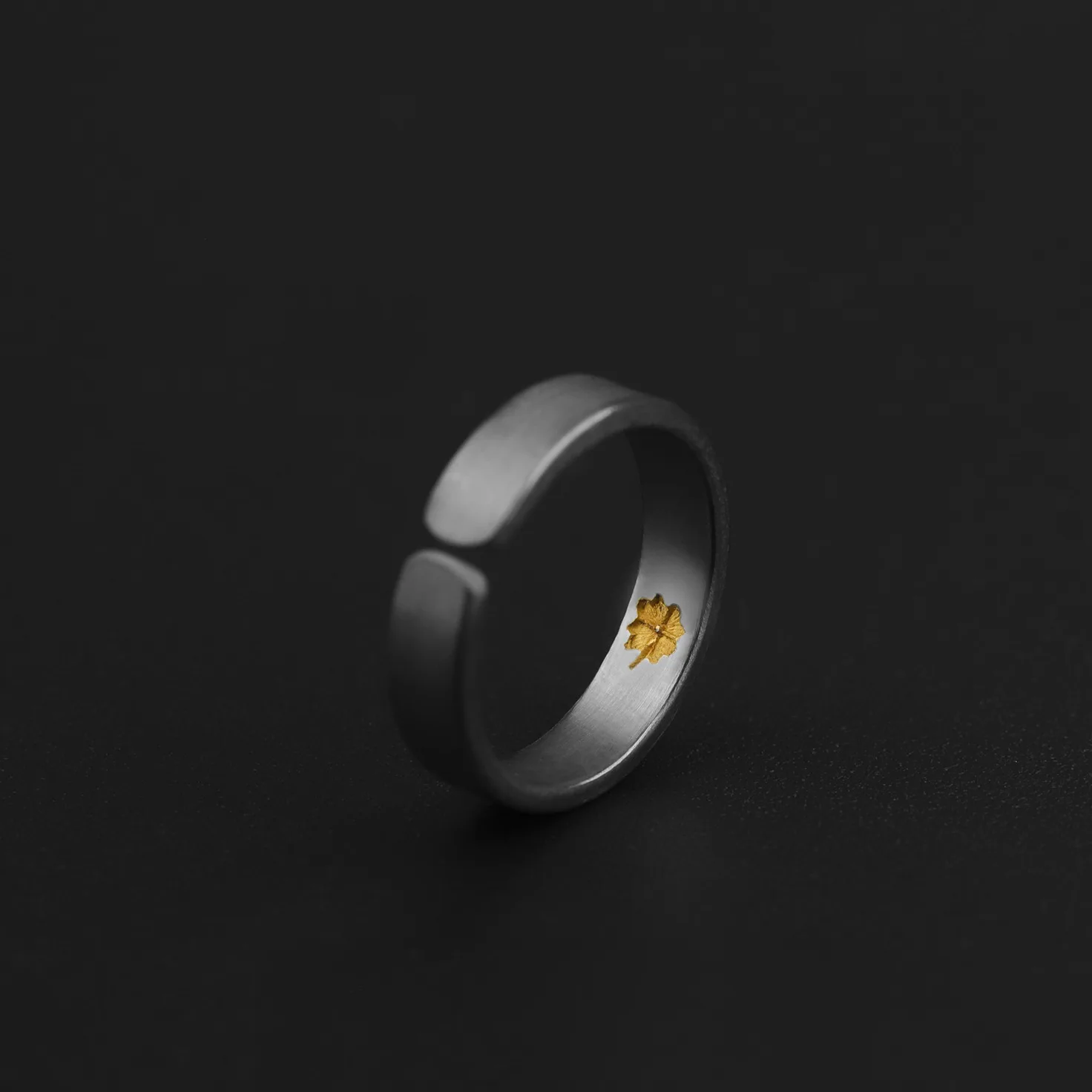 

New Minimalist Couple Fashion Open Adjustable Ring for Women Men Jewelry