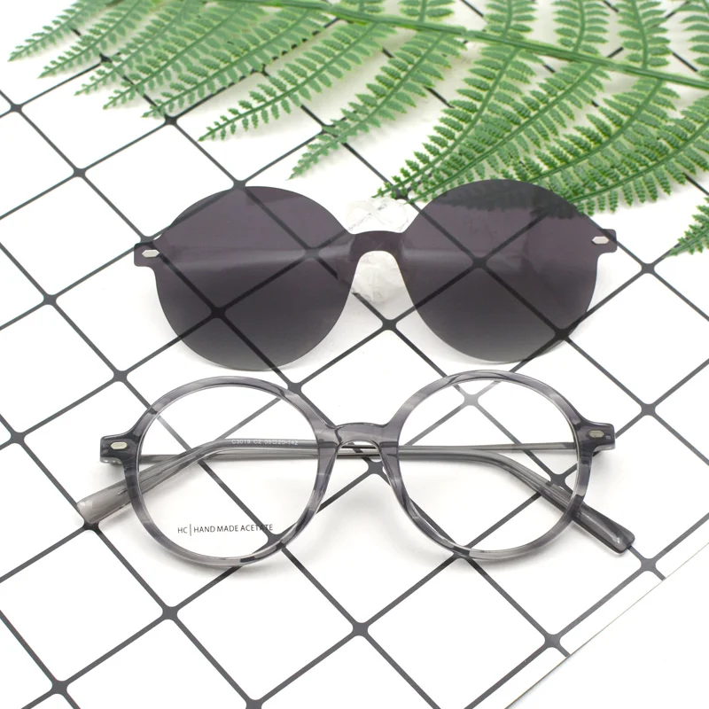 Очки KANDREA в металлической круглой оправе для мужчин и женщин винтажные