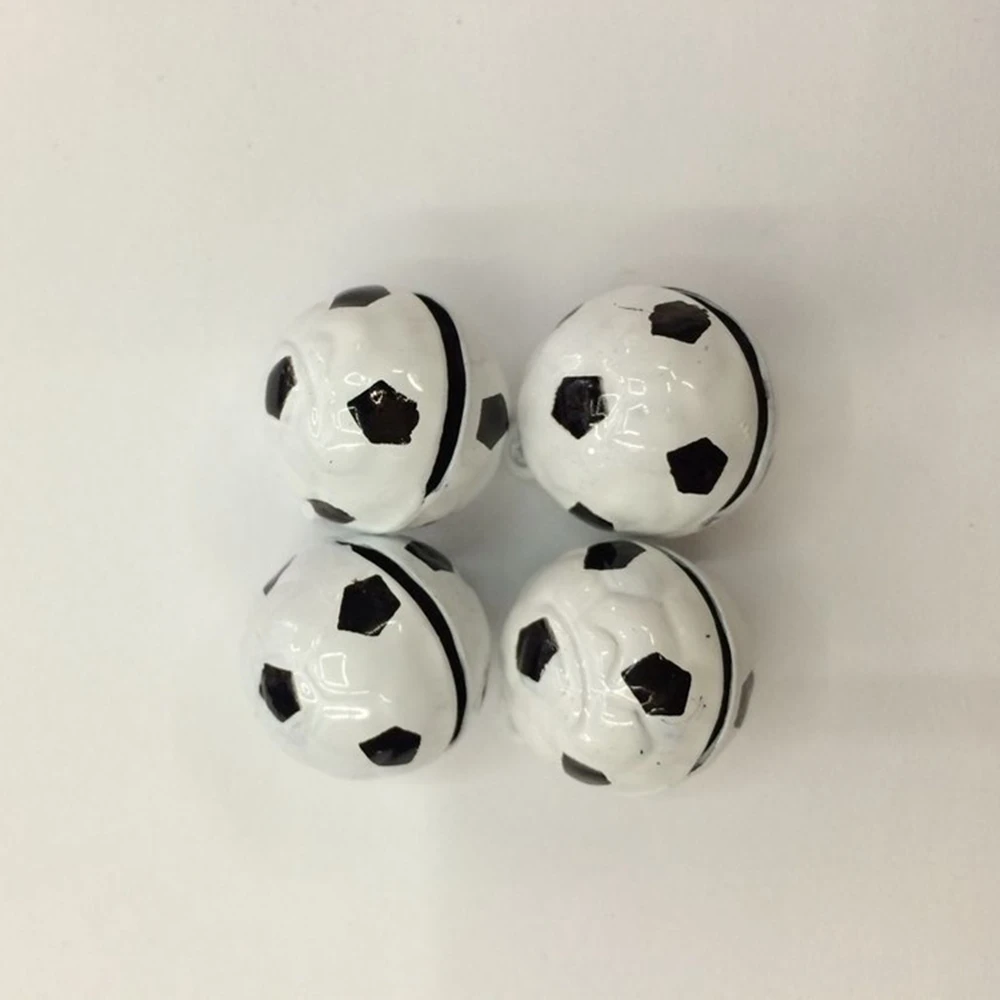 2pcs/bag Cartoon football Copper Small Bells 21*18MM Fit Festival &amp Wedding Party Decoration Cell Accessories 031002009 | Дом и сад