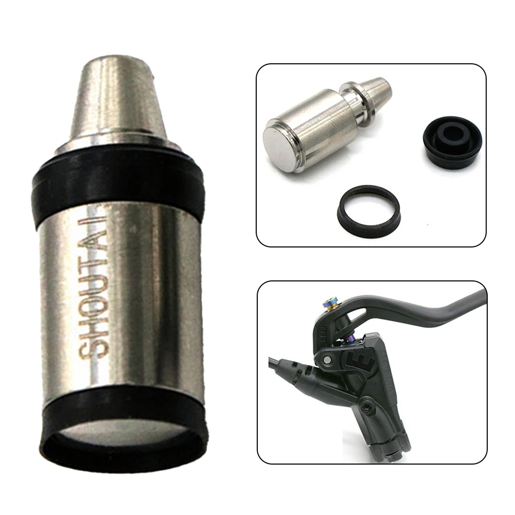 

Brand New Durable High Quality Disc Brake Piston Brake Lever Piston Aluminum Alloy Silver 1pc 235mm 0 Wear 15g