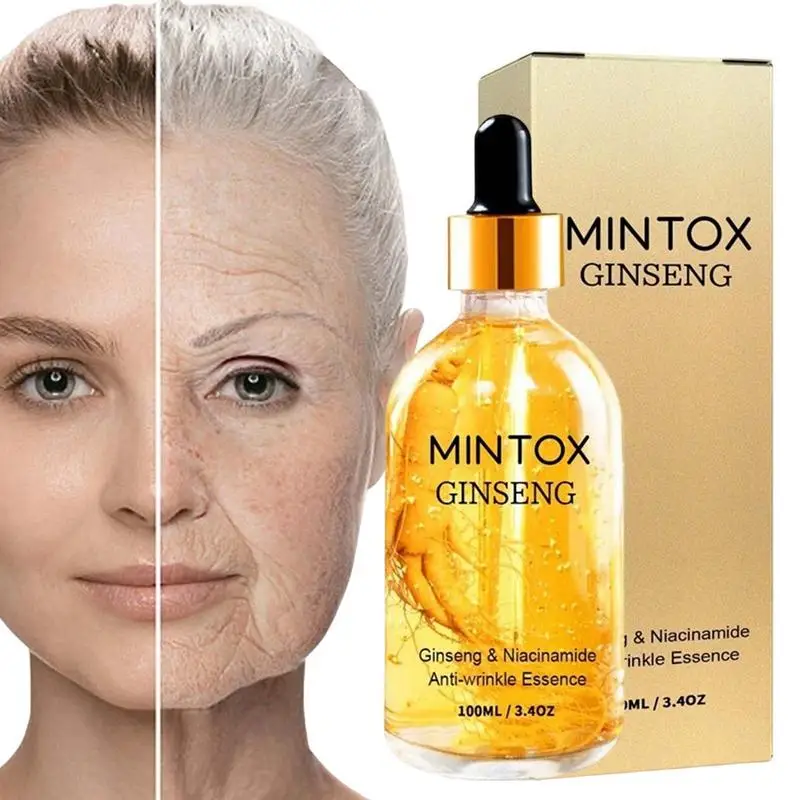 

Ginseng Serums Gold Ginseng Face Essence Polypeptide Ginseng Anti Age Essence 100ml Ginseng Moisturizer Ginseng Polypeptide