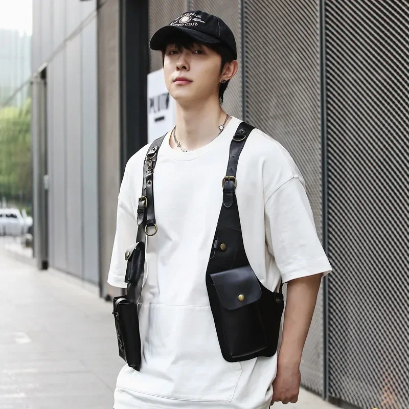 2025 НОВЫЙ дизайн мужская тактическая сумка-жилет высококачественная нагрудная