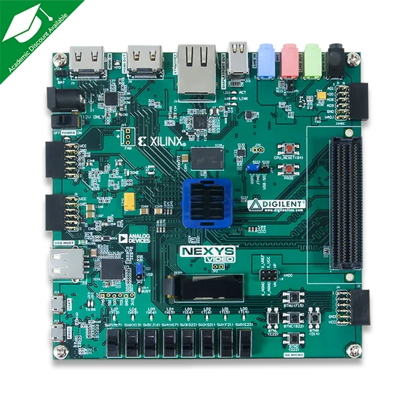 

Nexys Video Artix-7 Xilinx FPGA RISC-V плата разработки