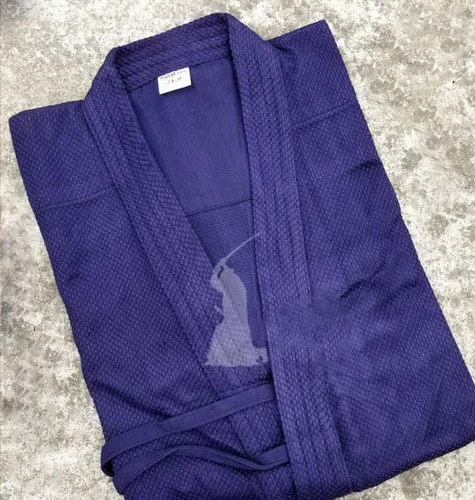 

Доставка посылок Tianzhiwu в Японию, бамбуковое волокно, один тяжелый двойной меч на спине, куртка jikendo сине-коричневого цвета