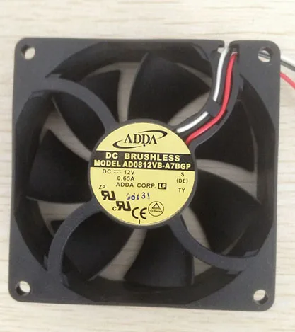 

BRAND NEW ORIGINAL 80*80*25MM Cooling Fan AD0812UB-A7BGL AD0812US-A70GL AD0812UX-A70GL AD0812UX-A7BGL AD0812VB-A7BGP