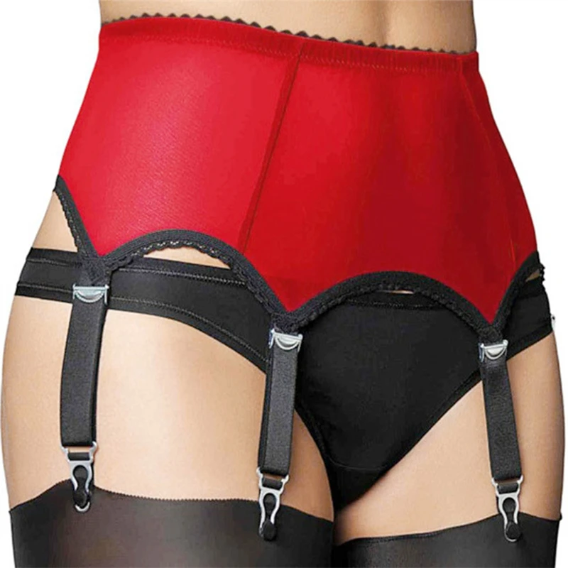 

Women's Sexy Garter Belt Lingerie Lady Garter Fashion Mesh Adjustable Buckle Non-slip Belt For Stockings Suspenders Jartiyer