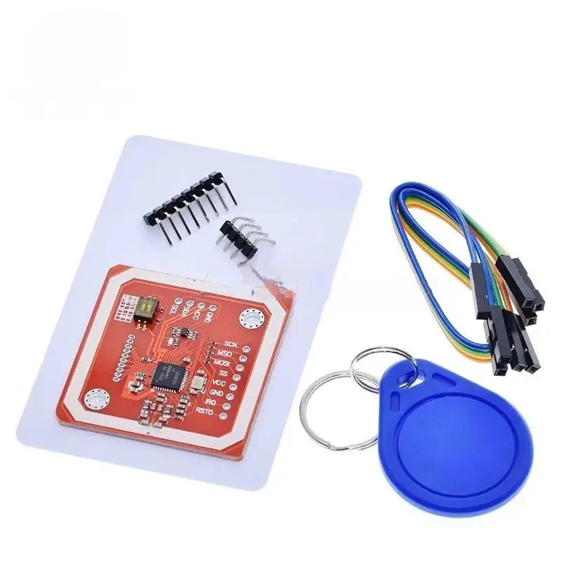 Фото Модуль чтения и записи NFC RFID PN532 V3 со встроенной антенной, поддержка I2C SPI HSU для электронных проектов DIY №2