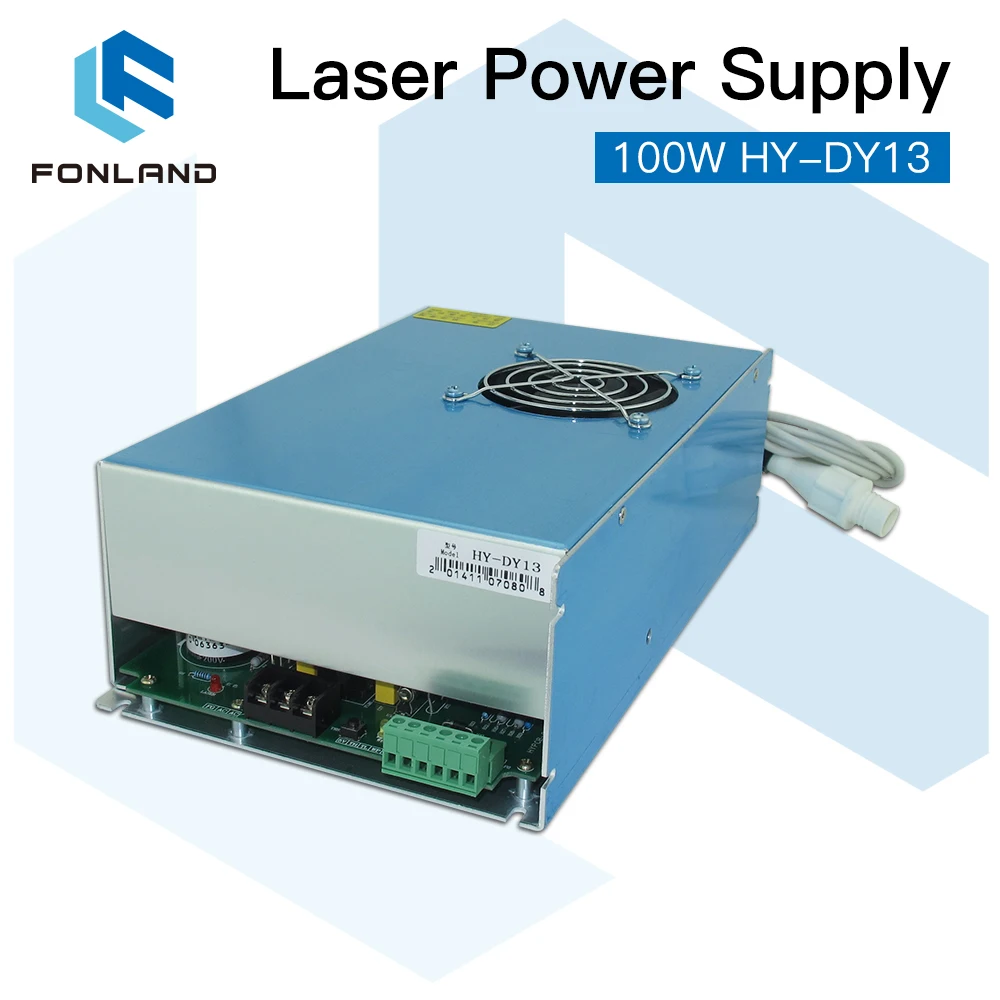 FONLAND DY13 CO2 Laser Power Supply For RECI W2/Z2/S2 CO2 Laser Tube Engraving / Cutting Machine DY Series