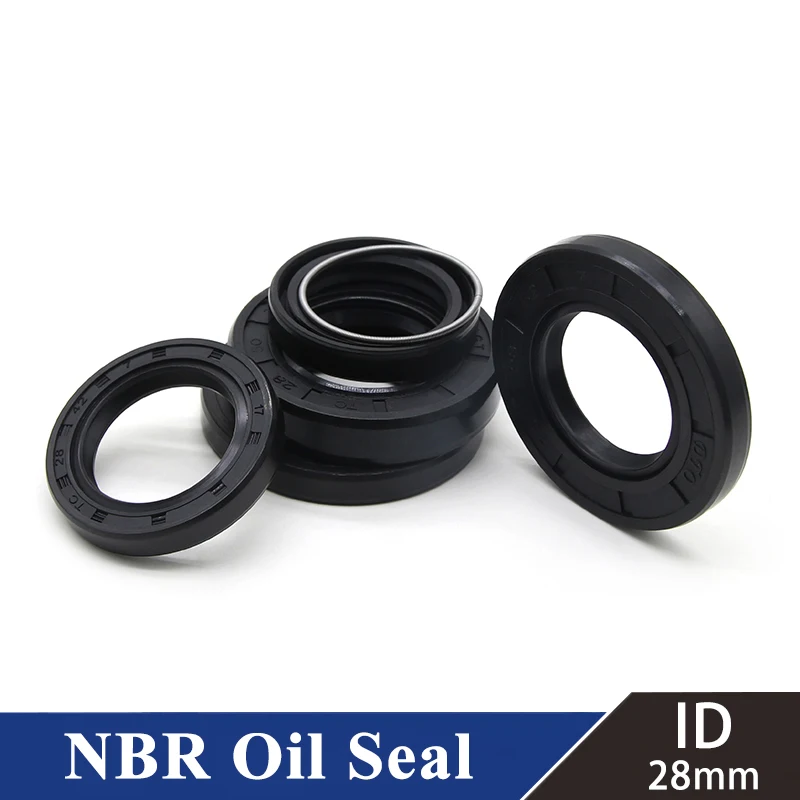2/5 шт., внутренний диаметр 28 мм, кольцо NBR для масляной фотопечатки * 35/37/38/40/42/45/47/48/49/50/52/55/56/62*4/нитриловый резиновый вал с двойной губой, 5/7/8/10/11 /12 мм