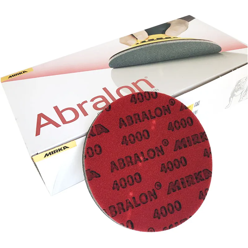 

Finland Mirka 6-inch Sponge Sandpaper For Polishing Abrasive Disc 150mm Flocking Automotive Sander Sand Paper Car Tools Sanding